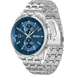 Boss Montre Acier<Montre Homme Skytraveller - 1514216 Bracelet Acier Argent