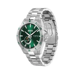 Boss Montre Automatique|Montre Acier<Montre Homme Troper Automatic - 1514200 Bracelet Acier Argent