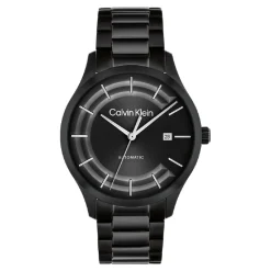 Calvin Klein Montres Montre Automatique<Montre Homme CK Iconic Automatic - 25300023 Bracelet Acier Noir
