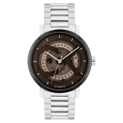 Calvin Klein Montres Montre Automatique<Montre Homme CK Iconic Automatic - 25300018 Bracelet Acier Argent