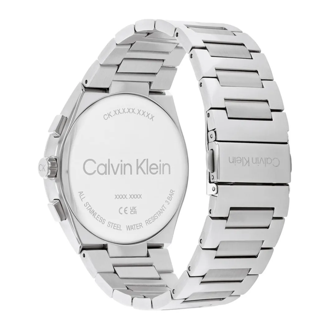 Calvin Klein Montres Montre Acier<Montre Homme Distinguish - 25200441 Bracelet Acier Argent