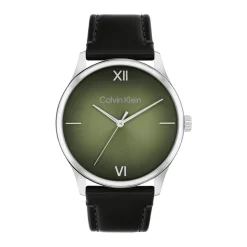 Calvin Klein Montres Montre Cuir<Montre Homme Ascend - 25200454 Bracelet Cuir Noir