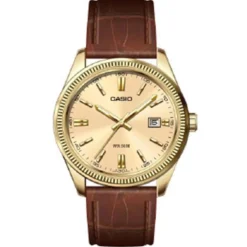 Casio Montre Cuir<Montre Homme Timeless Collection Men - MTP-1302PGL-9AVEF Bracelet Cuir