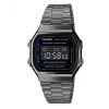 Casio Montre Acier<Montre Homme Collection A168WEGG-1BEF - Bracelet Acier Gris