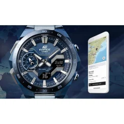 Casio Montre Acier<Montre Homme ECB-2200CB-2AEF Edifice Bluetooth