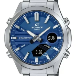 Casio Montre Acier<Montre Homme Edifice Classic - EFV-C120D-2AEF Bracelet Acier