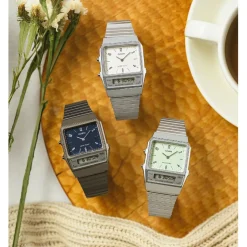 Casio Montre Acier<Montre Homme Vintage Edgy - AQ-800E-3AEF Bracelet Acier