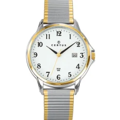 Certus Montre Acier<Montre Homme 616390 - Bracelet Acier Bicolore