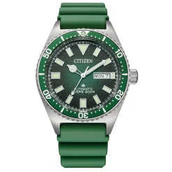 Citizen Montre Automatique<Montre Homme Promaster Marine - NY0121-09XE Bracelet Silicone Vert