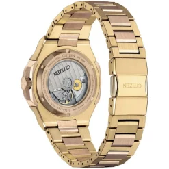 Citizen Montre Acier|Montre Automatique<Montre Homme Series 08 - NB6033-51E Bracelet Acier Doré rose