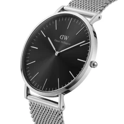 Daniel Wellington Montres Montre Acier<Montre Homme Daniel Wellington Sterling - DW00100629 Bracelet Acier Argent