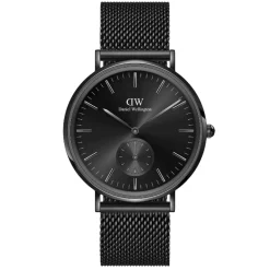 Daniel Wellington Montres Montre Acier<Montre Homme Daniel Wellington Multi-Eye - DW00100714 Bracelet Acier Noir