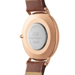 Daniel Wellington Montres Montre Cuir<Montre Homme Daniel Wellington St Mawes - DW00100626 Bracelet Cuir Marron