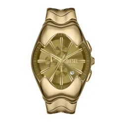 Diesel Montres Montre Acier<Montre Homme Mercurial - DZ4681 Bracelet Acier Doré