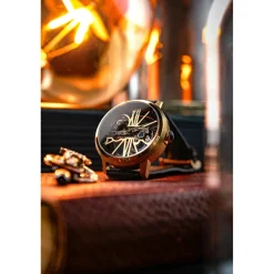 Earnshaw Montre Automatique|Montre Cuir<Montre Homme Cornwall Bridge Automatic - ES-8287-03 Bracelet Cuir Noir