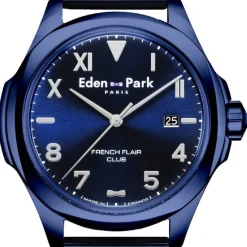 Eden Park montres Montre Acier<Montre Homme Eden Park - EP12201BL15BB Bracelet Acier Bleu
