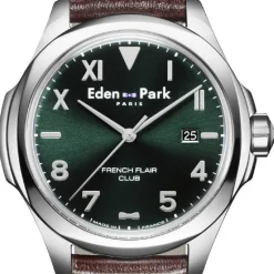 Eden Park montres Montre Cuir<Montre Homme Eden Park - EP19201AP16BR Bracelet Cuir Marron
