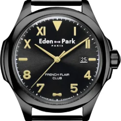 Eden Park montres Montre Acier<Montre Homme Eden Park - EP12201N14TBN Bracelet Acier Noir