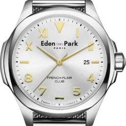 Eden Park montres Montre Acier<Montre Homme Eden Park - EP19201AP12TB Bracelet Acier Argent