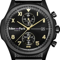 Eden Park montres Montre Acier<Montre Homme Eden Park - EP23201N14TBN Bracelet Acier Noir