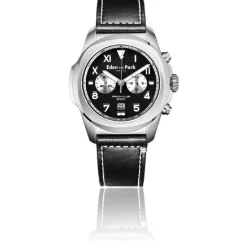 Eden Park montres Montre Cuir<Montre Homme Eden Park - EP37650A24 Bracelet Cuir Noir