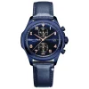 Eden Park montres Montre Cuir<Montre Homme Eden Park Club - EP23201BL15TR Bracelet Cuir Bleu