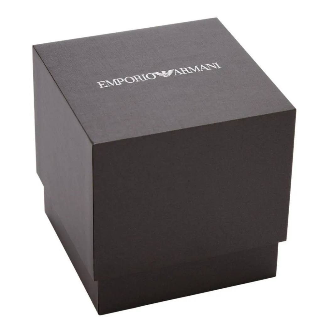 Emporio Armani Montres Montre Cuir<Montre Homme Emporio Armani - AR11665 Bracelet Cuir Marron