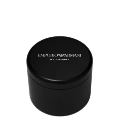 Emporio Armani Montres Montre Automatique<Montre Homme Emporio Armani Sea Explorer - AR60085 Bracelet Silicone Noir