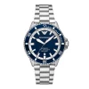 Emporio Armani Montres Montre Automatique<Montre Homme Emporio Armani Sea Explorer - AR60079 Bracelet Acier Argenté