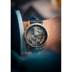 Earnshaw Montre Automatique|Montre Cuir<Montre Homme ES-8225-06 - Fowler Bridge Skeleton Automatic