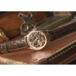 Earnshaw Montre Automatique|Montre Cuir<Montre Homme ES-8049-03 - Bauer