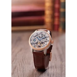 Earnshaw Montre Automatique|Montre Cuir<Montre Homme ES-8006-08 - Longitude