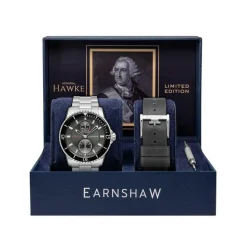 Earnshaw Montre Automatique|Montre Acier<Montre Homme ES-8118-33 - Hawke coffret
