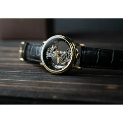 Earnshaw Montre Automatique|Montre Cuir<Montre Homme ES-8225-04 - Fowler Bridge Skeleton Automatic