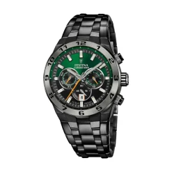 Festina Montre Acier<Montre Homme - F20673-2 Bracelet Acier Noir