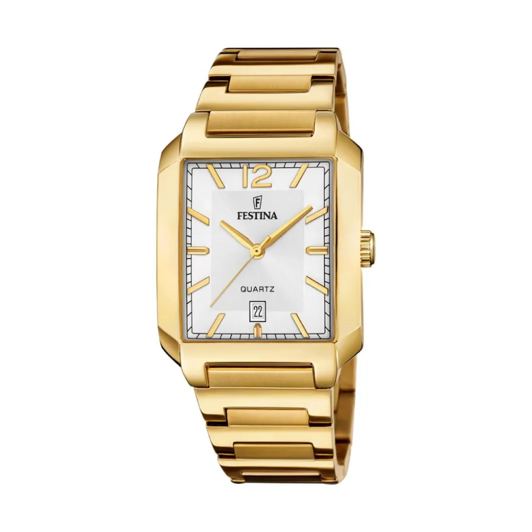 Festina Montre Acier<Montre Homme - F20678-2 Bracelet Acier Doré