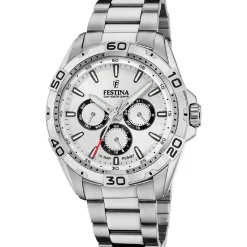 Festina Montre Acier<Montre Homme - F20623-1 Bracelet Acier Argent