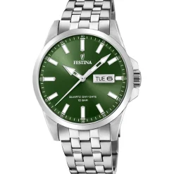 Festina Montre Acier<Montre Homme Acero Clasico - F20357-5 Bracelet Acier Argent