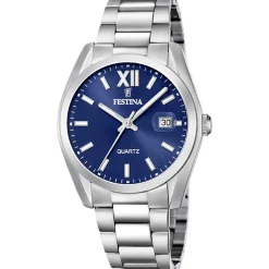 Festina Montre Acier<Montre Homme Acero Clasico - F20707-7 Bracelet Acier Argenté