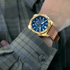 Festina Montre Cuir<Montre Homme Chrono Bike - F20728-1 Bracelet Cuir Marron