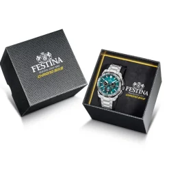 Festina Montre Acier<Montre Homme Chrono Bike - F20724-6 Bracelet Acier Argent