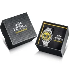 Festina Montre Acier<Montre Homme Chrono Bike - F20724-4 Bracelet Acier Argent