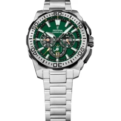 Festina Montre Acier<Montre Homme Chrono Bike - F20724-3 Bracelet Acier Argent