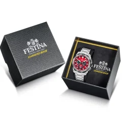 Festina Montre Acier<Montre Homme Chrono Bike - F20724-5 Bracelet Acier Argent
