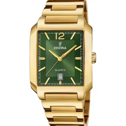 Festina Montre Acier<Montre Homme On The Square - F20678-5 Bracelet Acier Doré