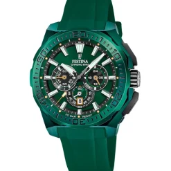 Festina Montre Acier<Montre Homme Special Editions - F20730-1 Bracelet Acier Vert