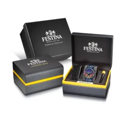 Festina Montre Acier<Montre Homme Special Editions - F20709-1 Bracelet Acier Bleu