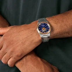 Festina Swiss Made Montre Acier|Montre Automatique<Montre Homme Automatico - F20061-2 Bracelet Acier Argent