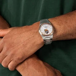 Festina Swiss Made Montre Acier|Montre Automatique<Montre Homme Automatico - F20061-1 Bracelet Acier Argent