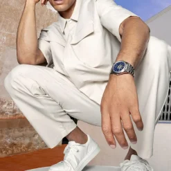 Festina Swiss Made Montre Acier|Montre Automatique<Montre Homme Automatic - F20053-2 Bracelet Acier Argent